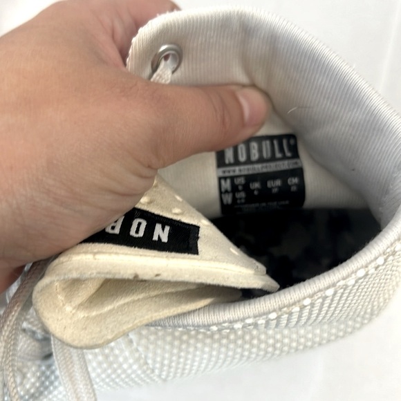 NoBull High Top Wild Sand Sneakers Size 6.5 - Picture 5 of 7